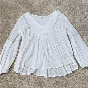 White blouse from O’Neil